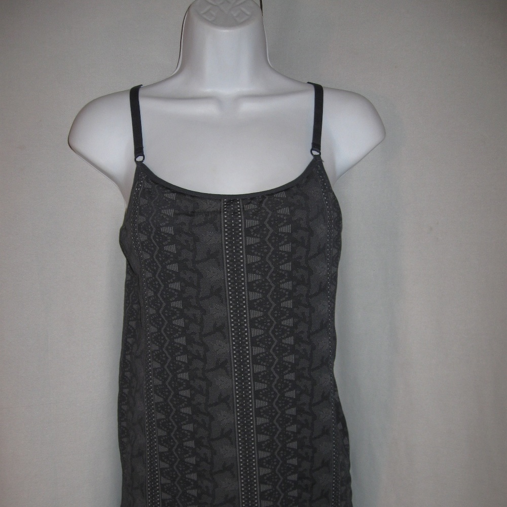 Athleta Seamless Workout Tank Top Gray